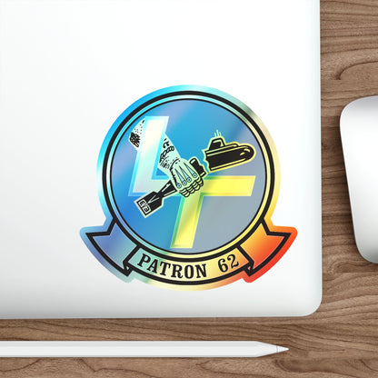 VP 62 Broadarrows (U.S. Navy) Holographic STICKER Die-Cut Vinyl Decal-The Sticker Space