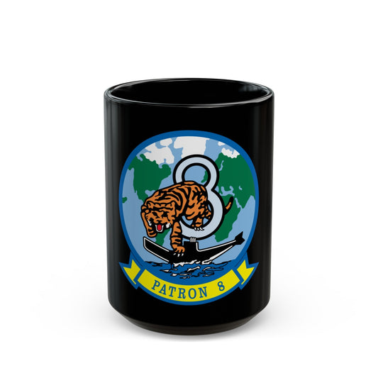 VP 8 PATRON 8 (U.S. Navy) Black Coffee Mug-15oz-The Sticker Space