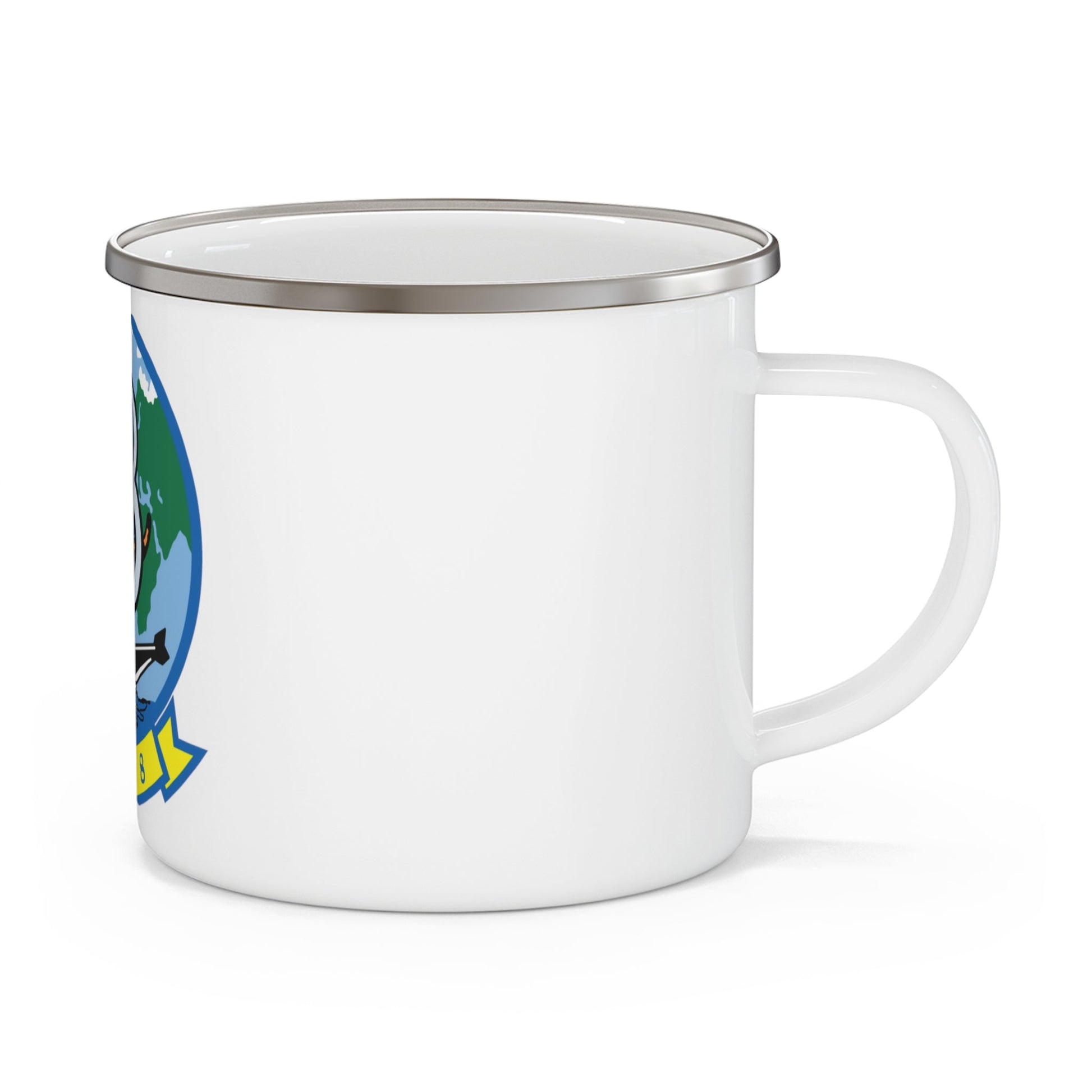 VP 8 PATRON 8 (U.S. Navy) Enamel Mug 12oz-12oz-The Sticker Space