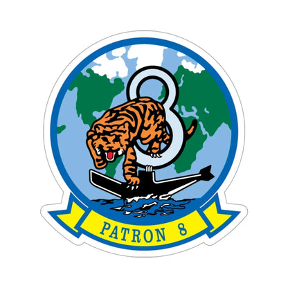 VP 8 PATRON 8 (U.S. Navy) STICKER Vinyl Die-Cut Decal 3 Inch - The Sticker Space