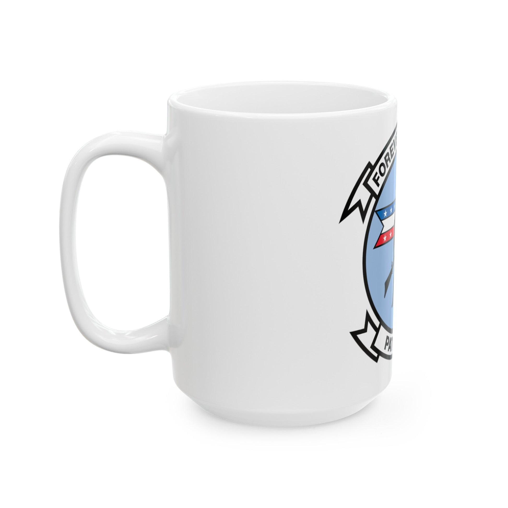 VP 92 Forever Vigilant Patron 92 (U.S. Navy) White Coffee Mug-The Sticker Space