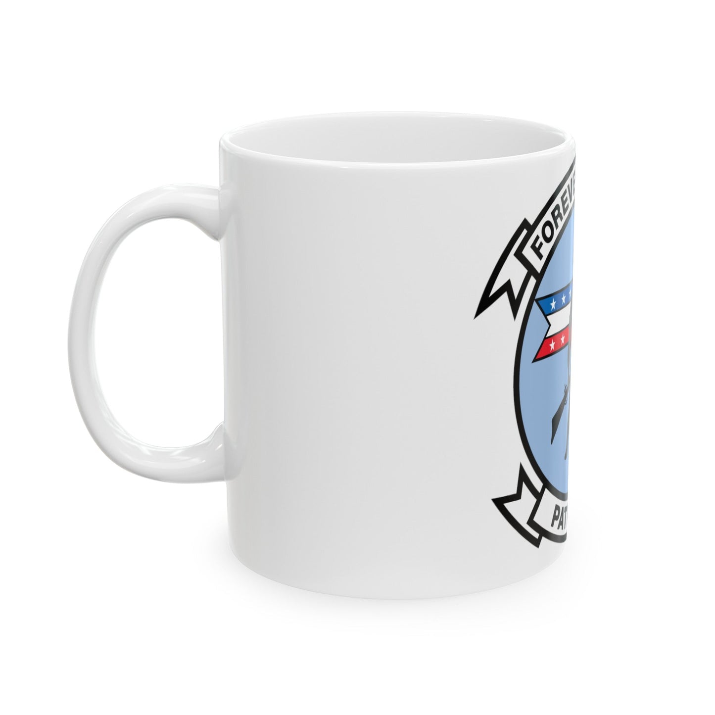 VP 92 Forever Vigilant Patron 92 (U.S. Navy) White Coffee Mug-The Sticker Space