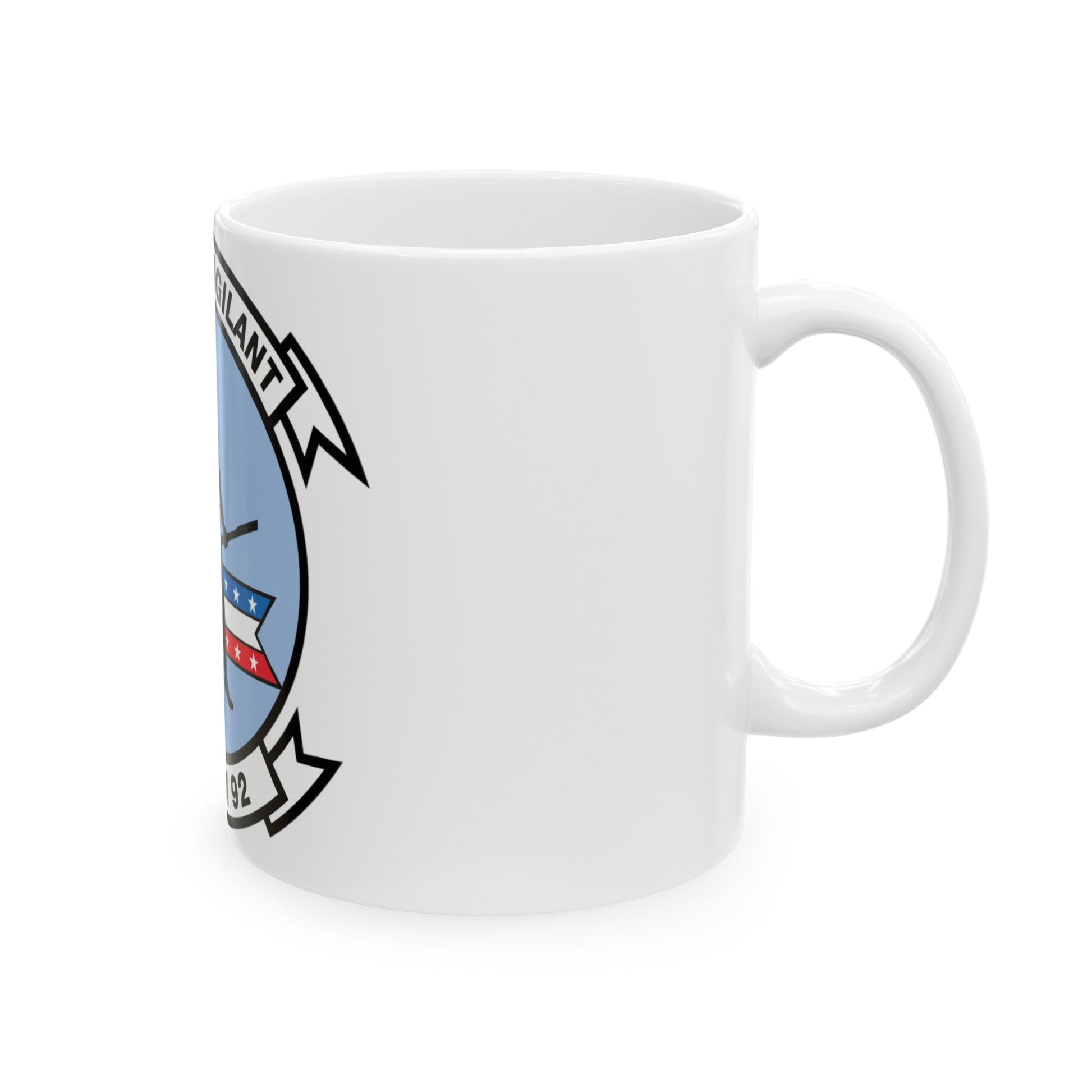 VP 92 Forever Vigilant Patron 92 (U.S. Navy) White Coffee Mug-The Sticker Space
