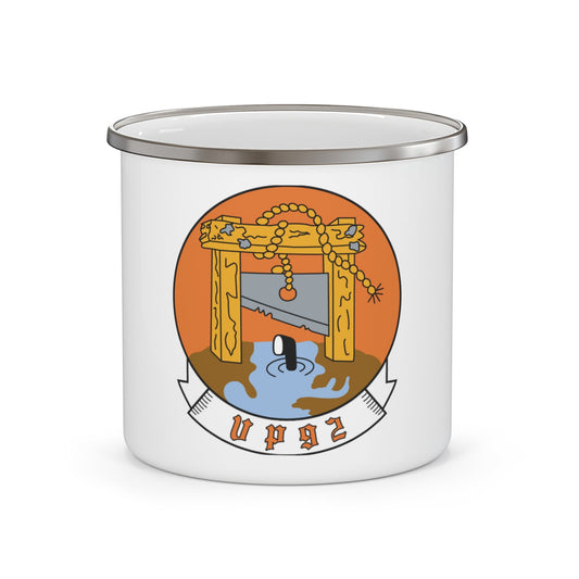 VP 92 Minutemen (U.S. Navy) Enamel Mug 12oz-12oz-The Sticker Space