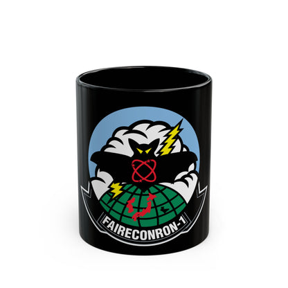 VQ 1 FAIRECONRON 1 World Watchers (U.S. Navy) Black Coffee Mug-11oz-The Sticker Space