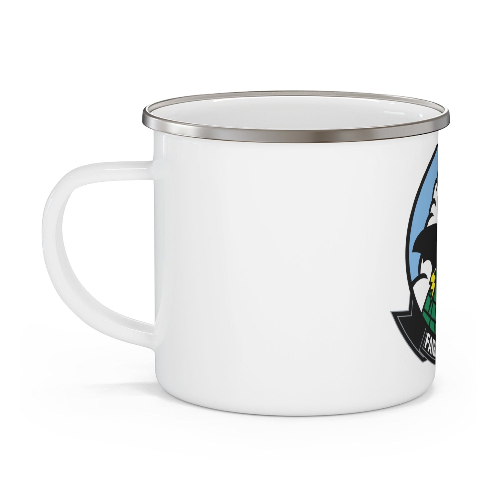 VQ 1 FAIRECONRON 1 World Watchers (U.S. Navy) Enamel Mug 12oz-12oz-The Sticker Space