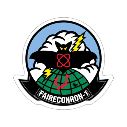 VQ 1 FAIRECONRON 1 World Watchers (U.S. Navy) STICKER Vinyl Kiss-Cut Decal 2 Inch White - The Sticker Space