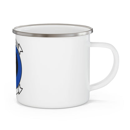 VQ 1 World Watchers v2 (U.S. Navy) Enamel Mug 12oz-12oz-The Sticker Space