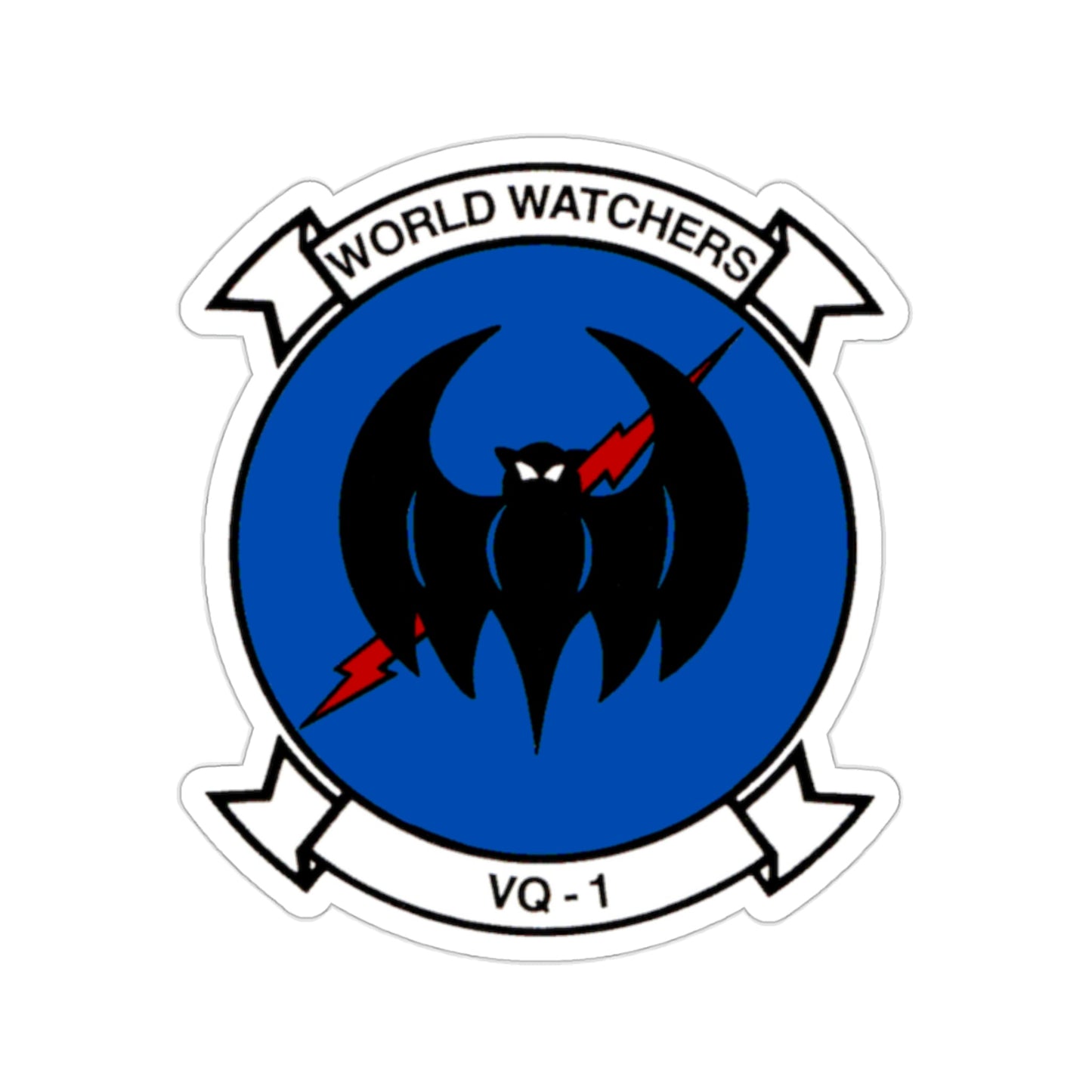 VQ 1 World Watchers v2 (U.S. Navy) STICKER Vinyl Die-Cut Decal-2 Inch-The Sticker Space