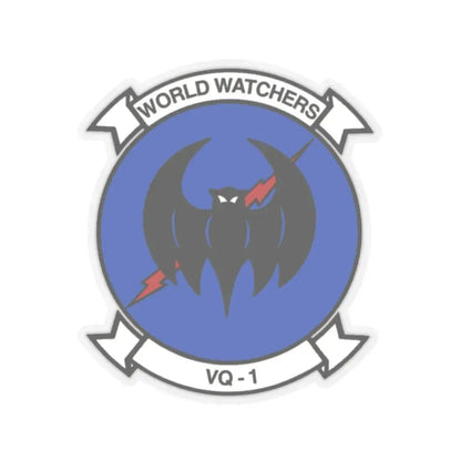VQ 1 World Watchers v2 (U.S. Navy) STICKER Vinyl Kiss-Cut Decal 6 Inch Transparent - The Sticker Space
