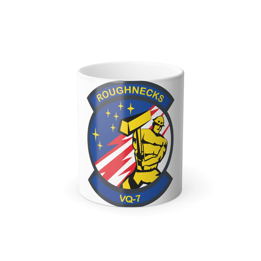 VQ 7 Roughnecks (U.S. Navy) Color Changing Mug 11oz-11oz-The Sticker Space