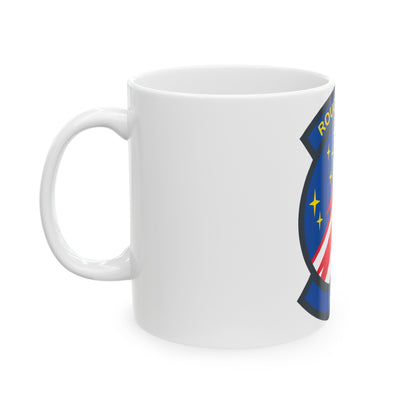 VQ 7 Roughnecks (U.S. Navy) White Coffee Mug-The Sticker Space