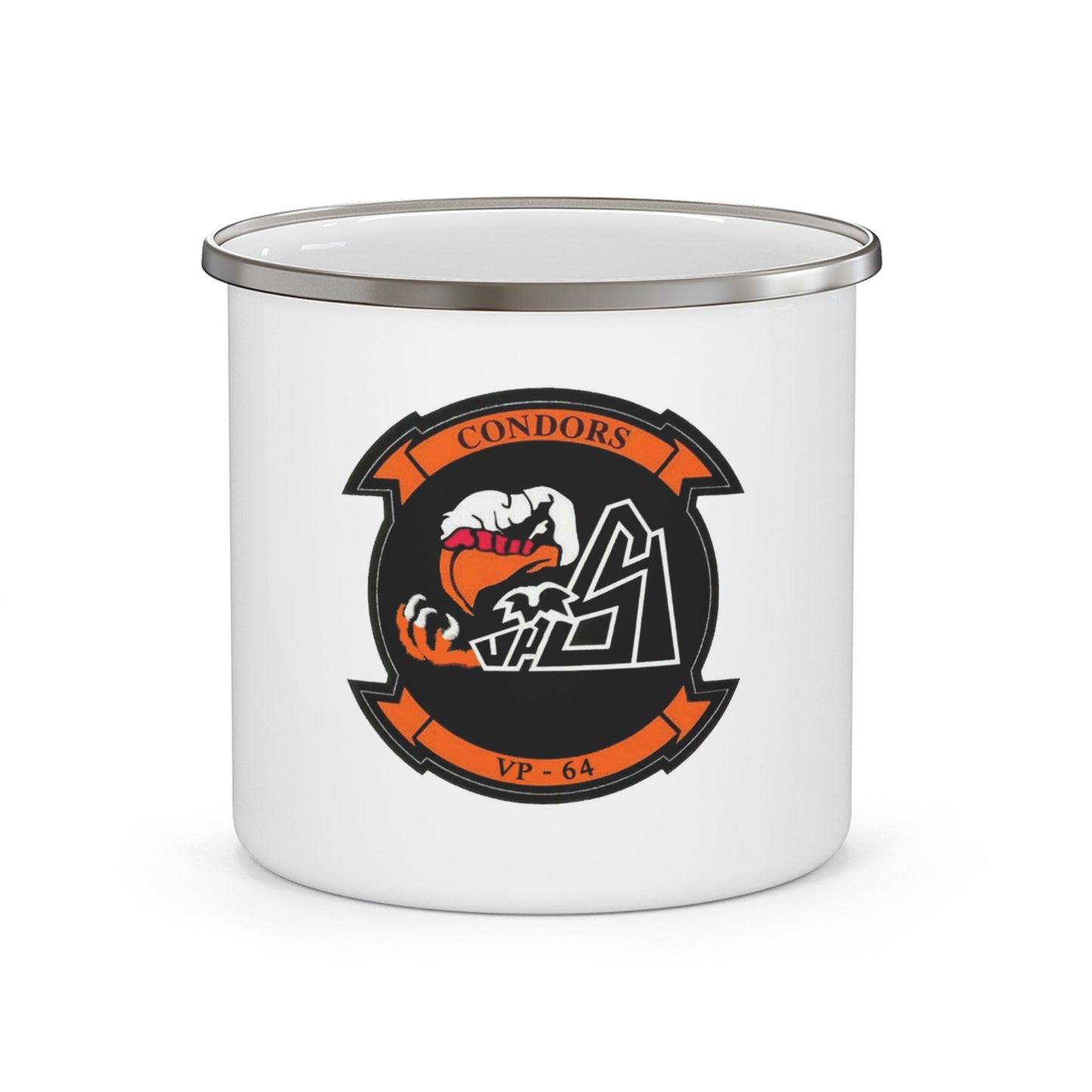 VR 64 Condors (U.S. Navy) Enamel Mug 12oz-12oz-The Sticker Space