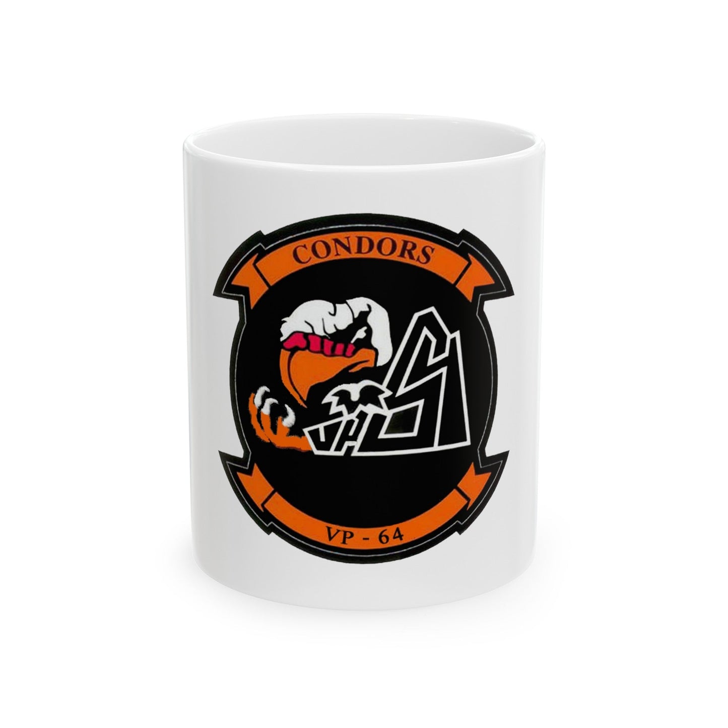 VR 64 Condors (U.S. Navy) White Coffee Mug-11oz-The Sticker Space