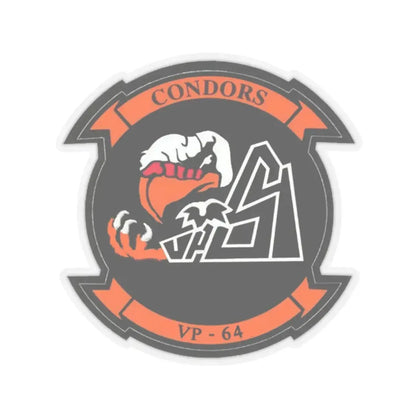 VR 64 Condors (U.S. Navy) STICKER Vinyl Kiss-Cut Decal 2 Inch Transparent - The Sticker Space