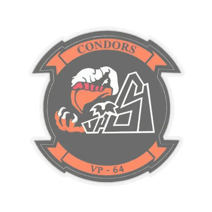 VR 64 Condors (U.S. Navy) STICKER Vinyl Kiss-Cut Decal 6 Inch Transparent - The Sticker Space