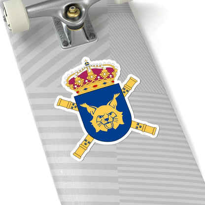 Övre norra arméfördelningen vapen (Sweden) (Coat of Arms) STICKER Vinyl Kiss-Cut Decal - The Sticker Space