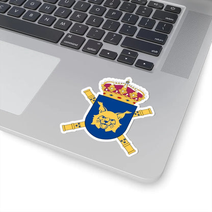 Övre norra arméfördelningen vapen (Sweden) (Coat of Arms) STICKER Vinyl Kiss-Cut Decal - The Sticker Space