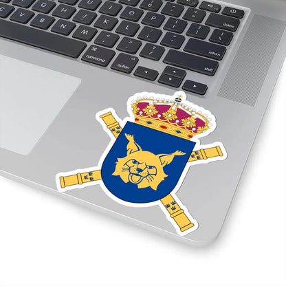 Övre norra arméfördelningen vapen (Sweden) (Coat of Arms) STICKER Vinyl Kiss-Cut Decal - The Sticker Space