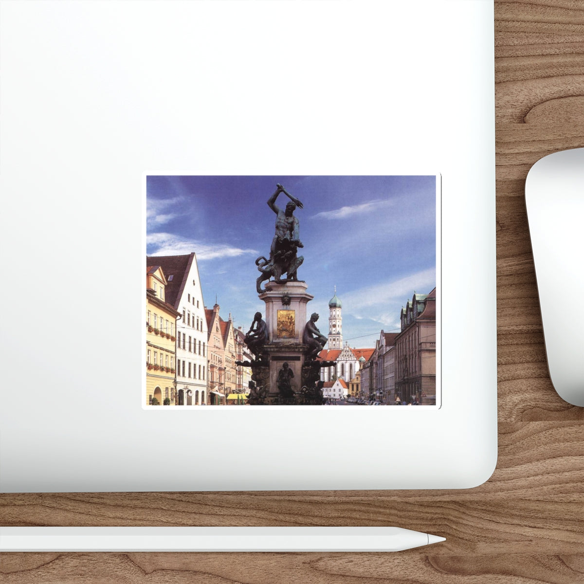 VRIES, Adriaen de - Hercules Fountain (Artwork) STICKER Vinyl Die-Cut Decal-The Sticker Space