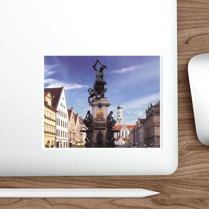 VRIES, Adriaen de - Hercules Fountain (Artwork) STICKER Vinyl Die-Cut Decal-The Sticker Space