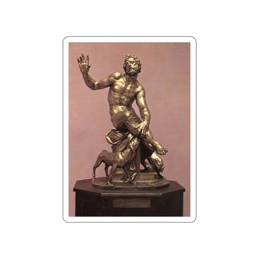 VRIES, Adriaen de - Lazarus (Artwork) STICKER Vinyl Die-Cut Decal White Die-Cut 2 Inch - The Sticker Space