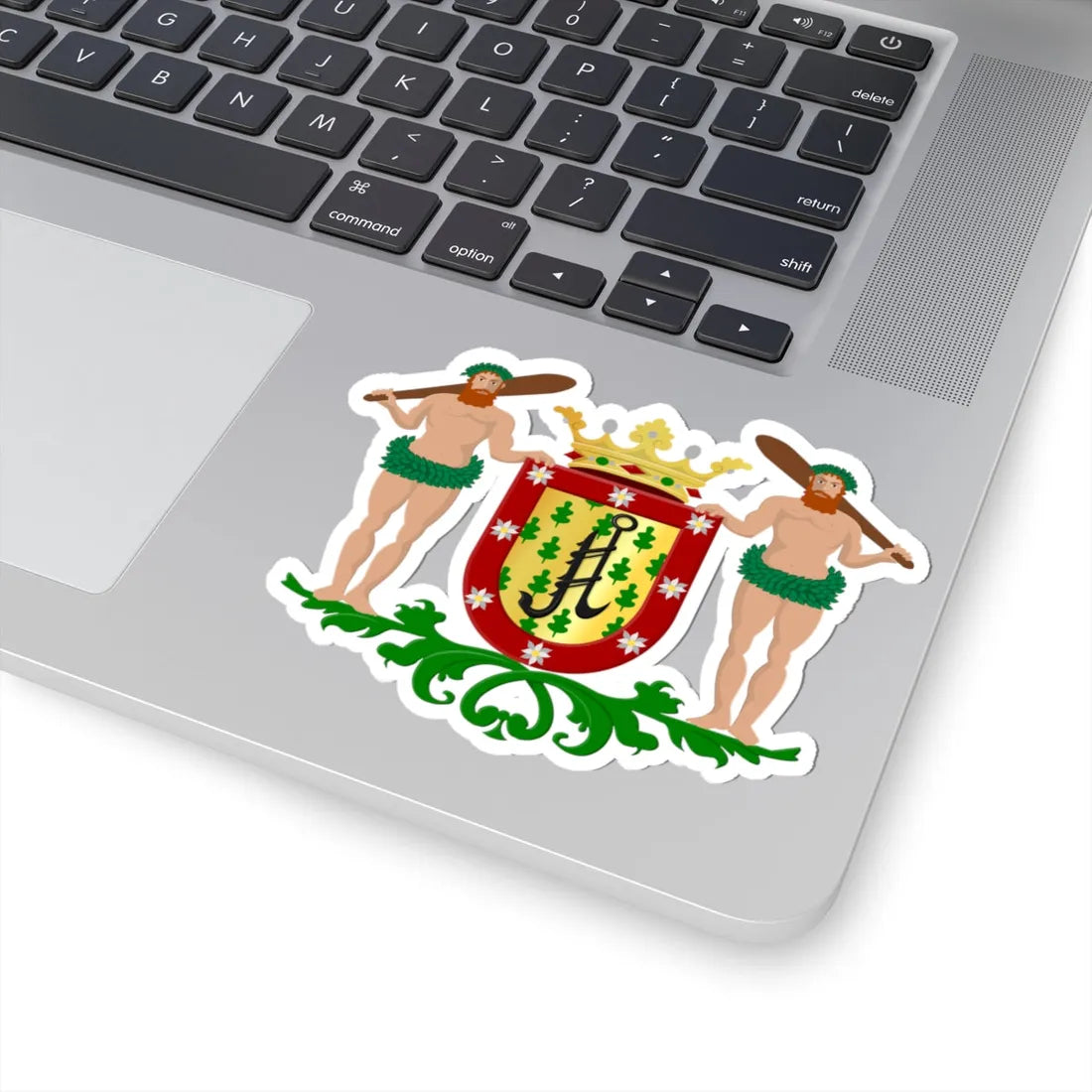 Vries wapen (Netherlands) (Coat of Arms) STICKER Vinyl Kiss-Cut Decal - The Sticker Space