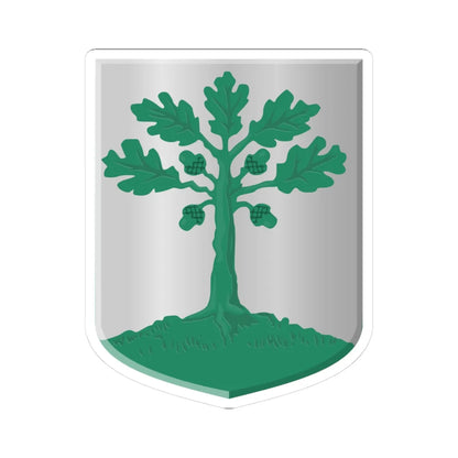 Vriezenveen wapen (Netherlands) (Coat of Arms) STICKER Vinyl Kiss-Cut Decal 3 Inch White - The Sticker Space