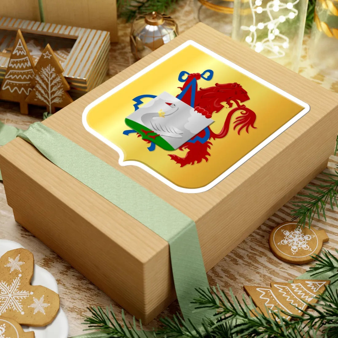 Vrijenhof wapen (Netherlands) (Coat of Arms) STICKER Vinyl Kiss-Cut Decal - The Sticker Space