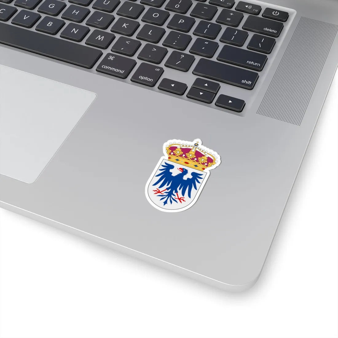 Värmland vapen med kunglig krona (Sweden) (Coat of Arms) STICKER Vinyl Kiss-Cut Decal - The Sticker Space
