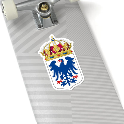 Värmlands läns vapen crowned (Sweden) (Coat of Arms) STICKER Vinyl Kiss-Cut Decal - The Sticker Space