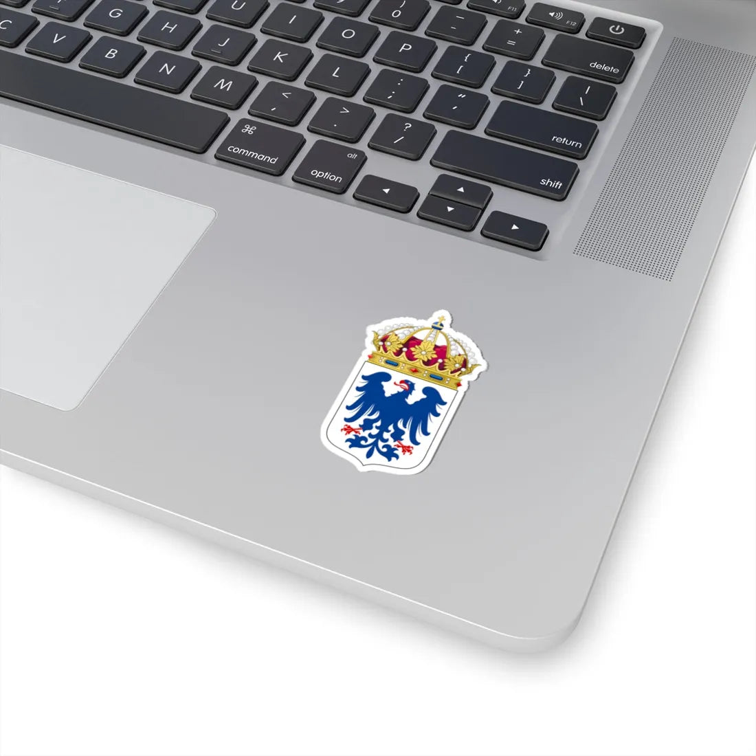 Värmlands läns vapen crowned (Sweden) (Coat of Arms) STICKER Vinyl Kiss-Cut Decal - The Sticker Space