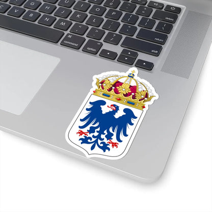Värmlands läns vapen crowned (Sweden) (Coat of Arms) STICKER Vinyl Kiss-Cut Decal - The Sticker Space