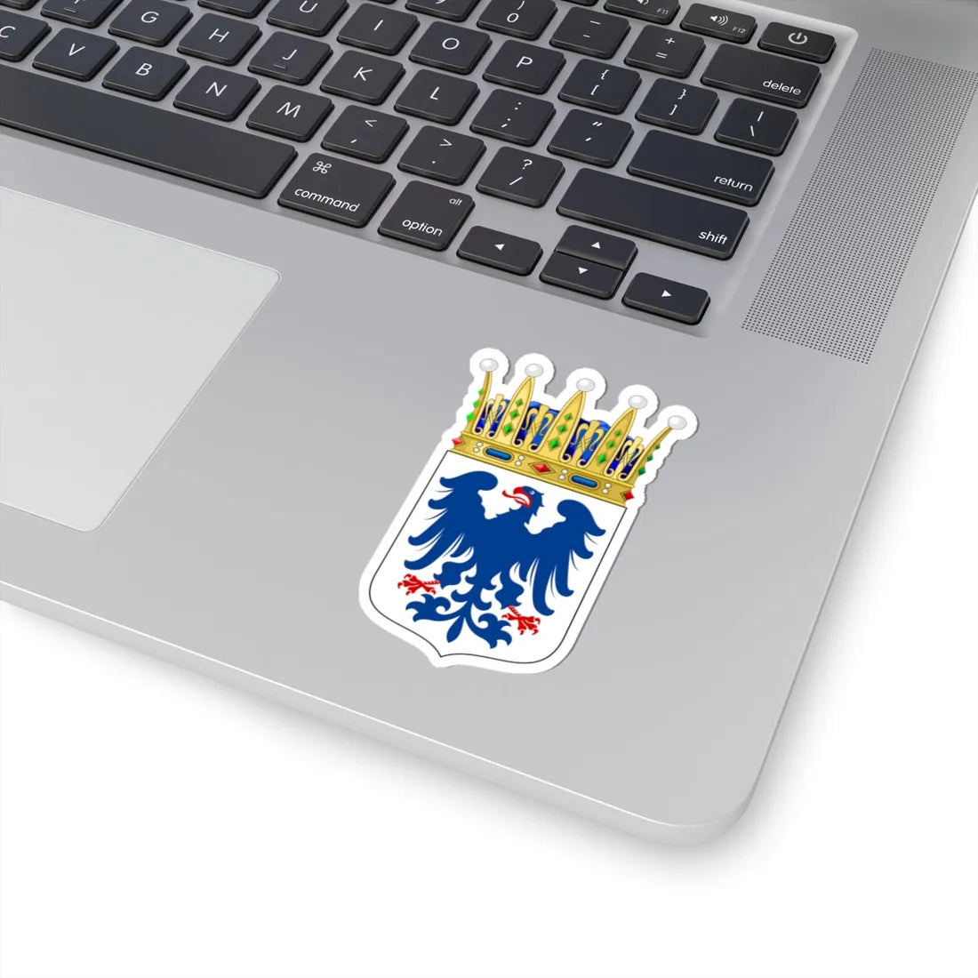 Värmlands vapen crowned (Sweden) (Coat of Arms) STICKER Vinyl Kiss-Cut Decal - The Sticker Space