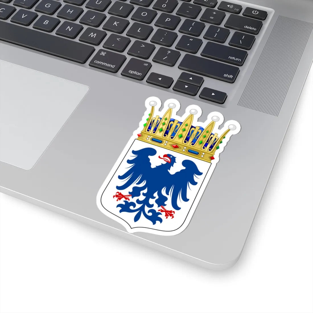 Värmlands vapen crowned (Sweden) (Coat of Arms) STICKER Vinyl Kiss-Cut Decal - The Sticker Space