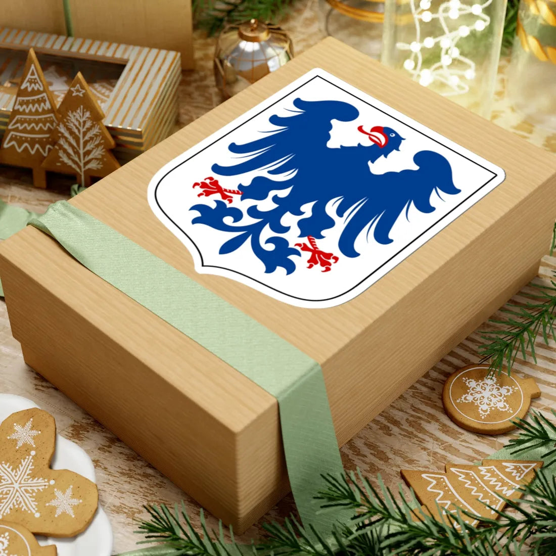 Värmlands vapen (Sweden) (Coat of Arms) STICKER Vinyl Kiss-Cut Decal - The Sticker Space