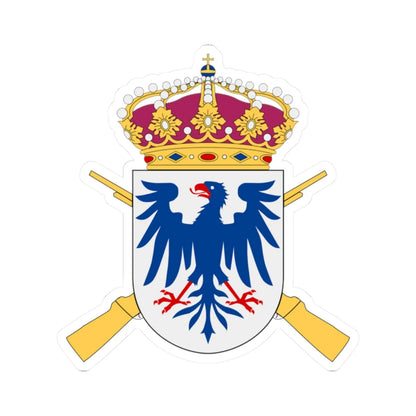 Värmlandsbrigaden vapen (Sweden) (Coat of Arms) STICKER Vinyl Kiss-Cut Decal 2 Inch White - The Sticker Space