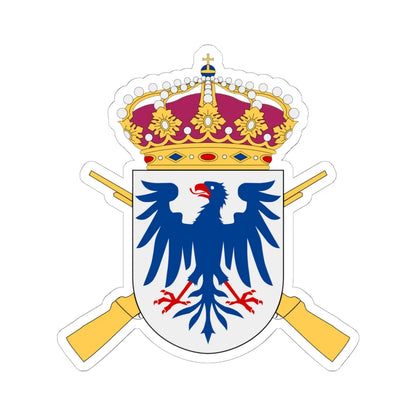 Värmlandsbrigaden vapen (Sweden) (Coat of Arms) STICKER Vinyl Kiss-Cut Decal 6 Inch White - The Sticker Space