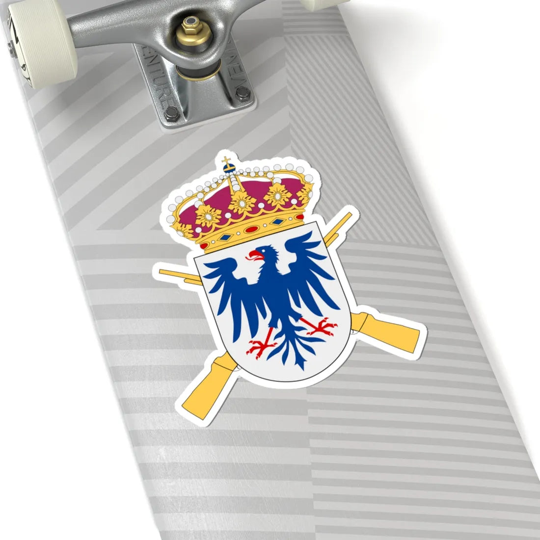 Värmlandsbrigaden vapen (Sweden) (Coat of Arms) STICKER Vinyl Kiss-Cut Decal - The Sticker Space