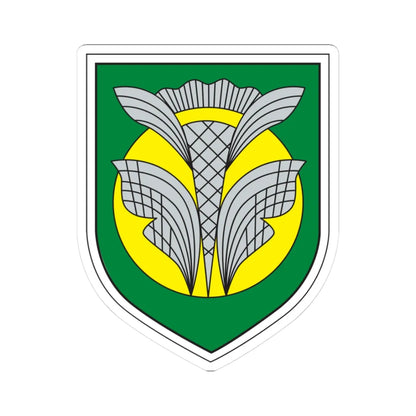 Värska vapp (Estonia) (Coat of Arms) STICKER Vinyl Kiss-Cut Decal 3 Inch White - The Sticker Space