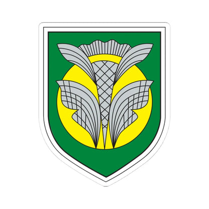 Värska vapp (Estonia) (Coat of Arms) STICKER Vinyl Kiss-Cut Decal 4 Inch White - The Sticker Space