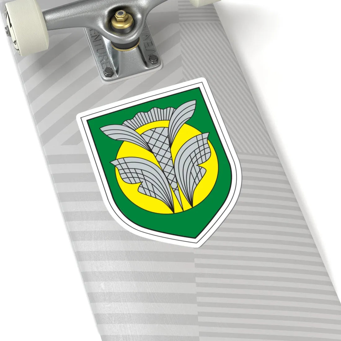 Värska vapp (Estonia) (Coat of Arms) STICKER Vinyl Kiss-Cut Decal - The Sticker Space