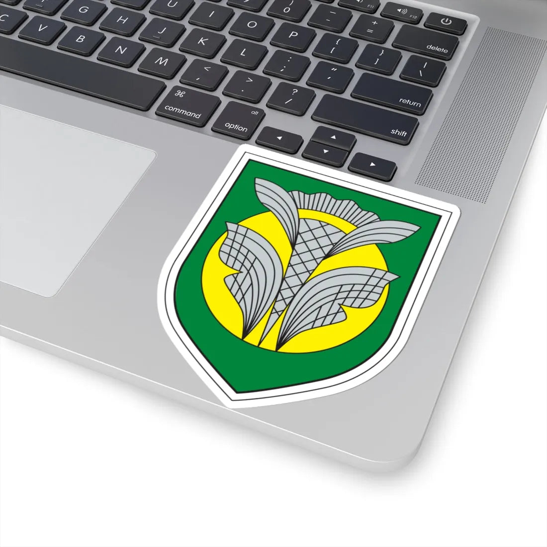 Värska vapp (Estonia) (Coat of Arms) STICKER Vinyl Kiss-Cut Decal - The Sticker Space