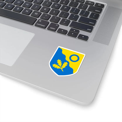 Võru valla vapp 2017 (Estonia) (Coat of Arms) STICKER Vinyl Kiss-Cut Decal - The Sticker Space