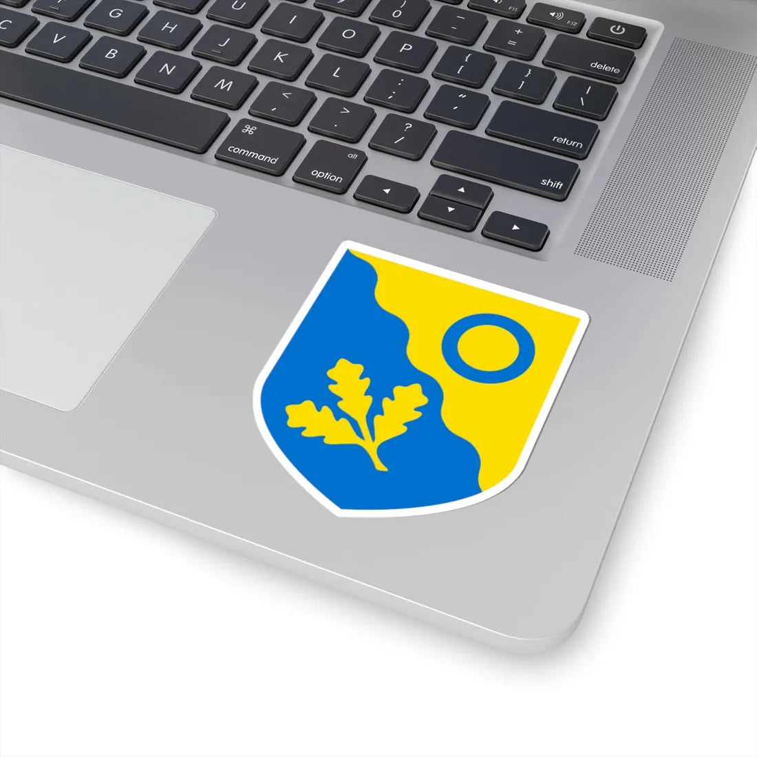 Võru valla vapp 2017 (Estonia) (Coat of Arms) STICKER Vinyl Kiss-Cut Decal - The Sticker Space