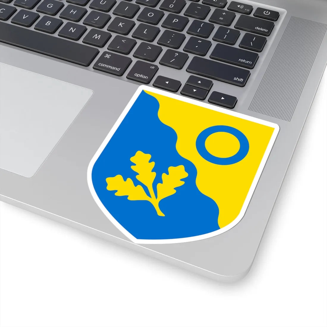 Võru valla vapp 2017 (Estonia) (Coat of Arms) STICKER Vinyl Kiss-Cut Decal - The Sticker Space