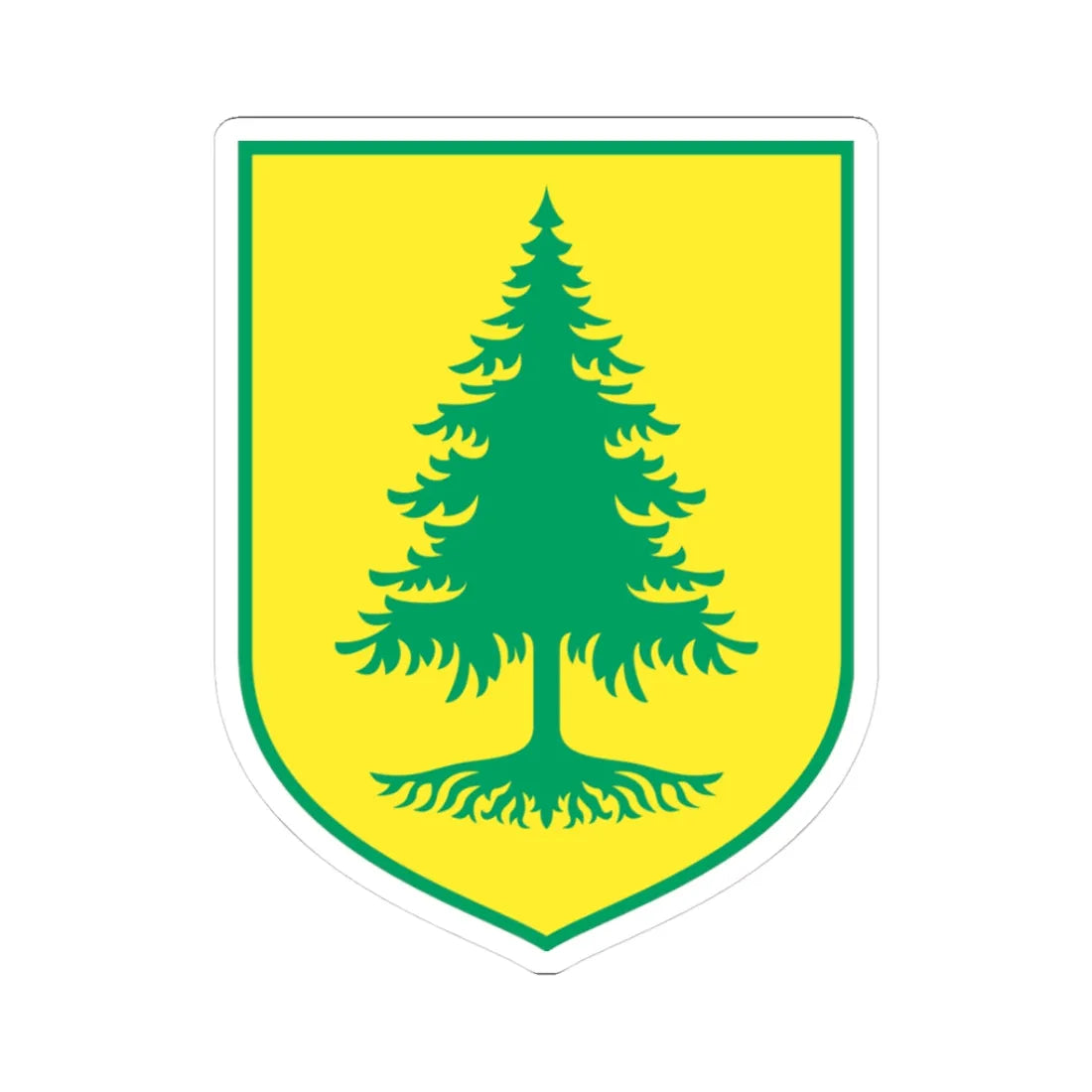 Võru vapp (Estonia) (Coat of Arms) STICKER Vinyl Kiss-Cut Decal 3 Inch White - The Sticker Space