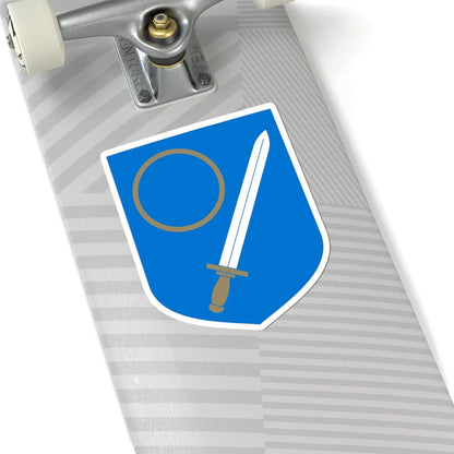 Võrumaa vapp (Estonia) (Coat of Arms) STICKER Vinyl Kiss-Cut Decal - The Sticker Space