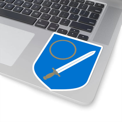 Võrumaa vapp (Estonia) (Coat of Arms) STICKER Vinyl Kiss-Cut Decal - The Sticker Space