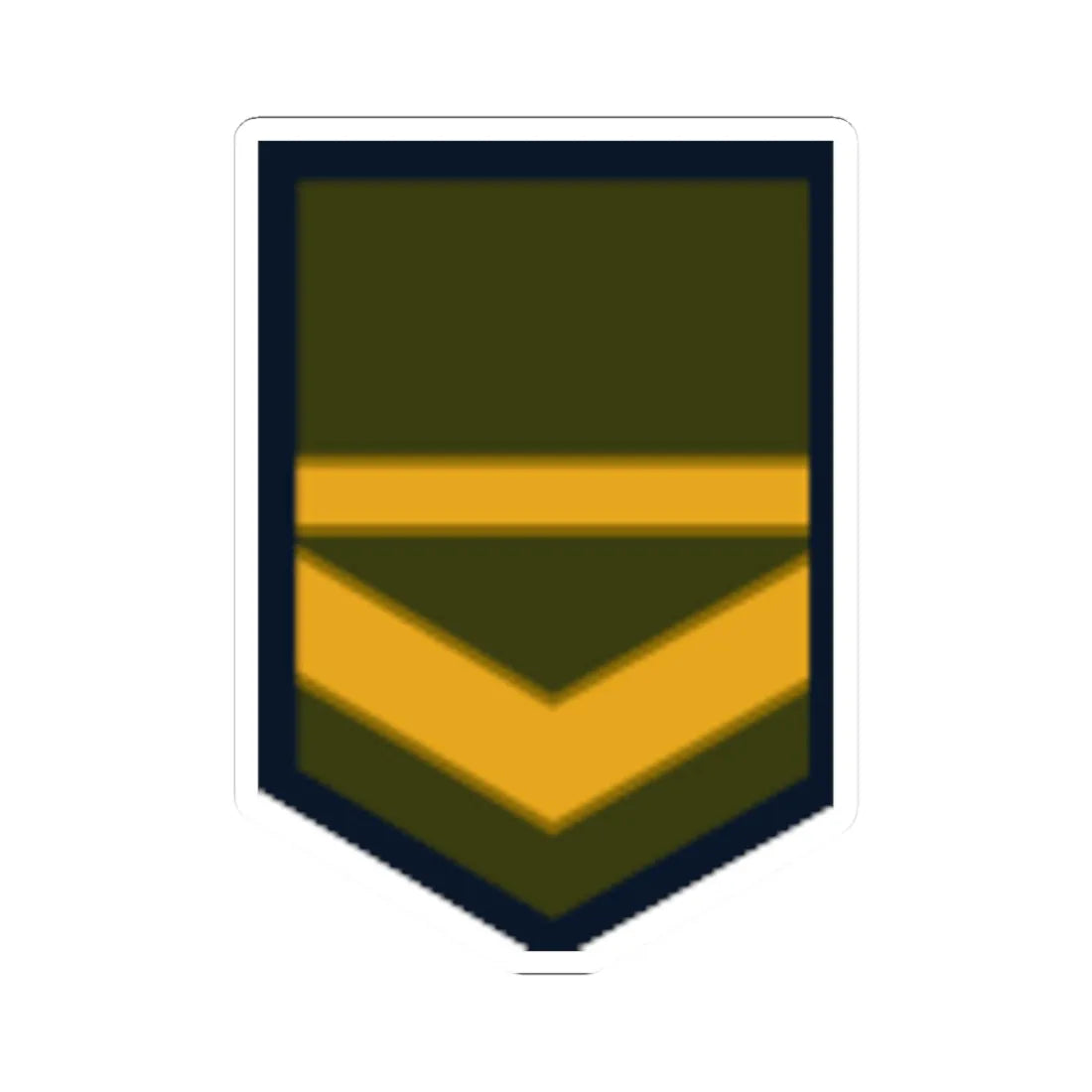 VS EA (Argentina) (Military Rank) STICKER Vinyl Kiss-Cut Decal 4 Inch White - The Sticker Space